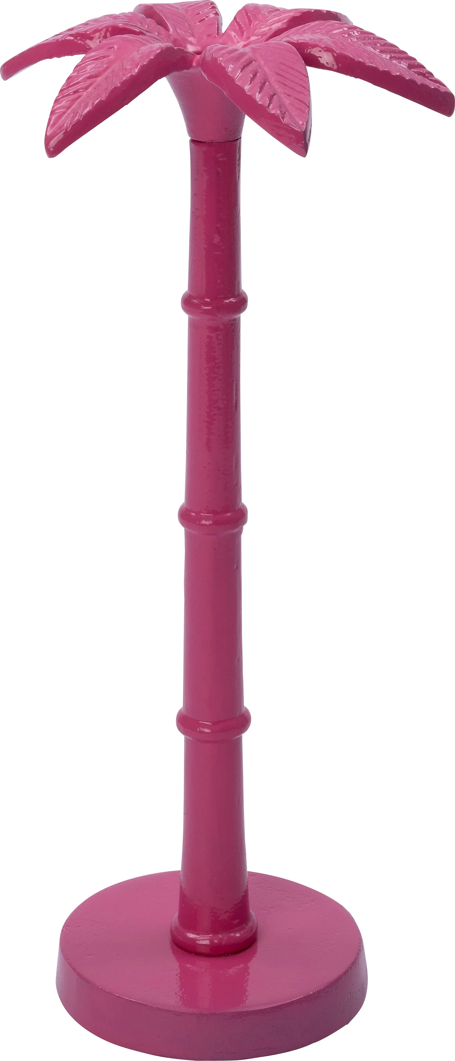 Intratuin kandelaar Palm roze D 16 H 34 cm