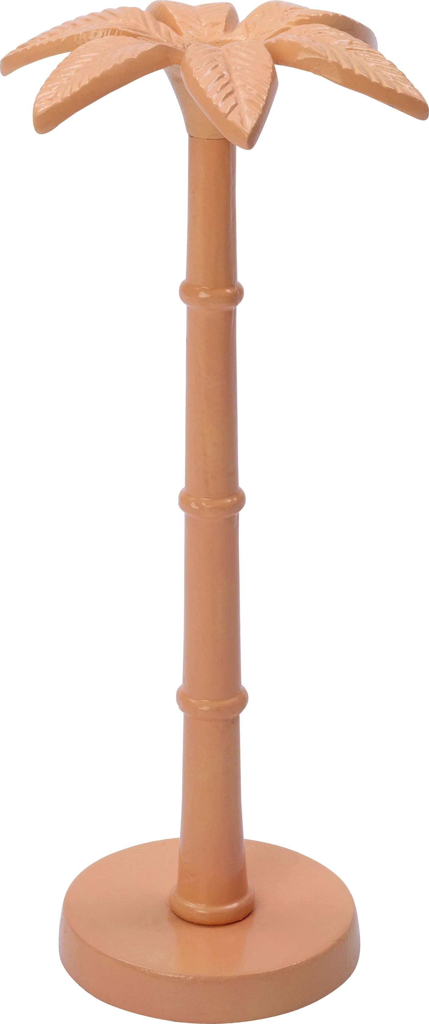 Intratuin kandelaar Palm oranje D 16 H 34 cm