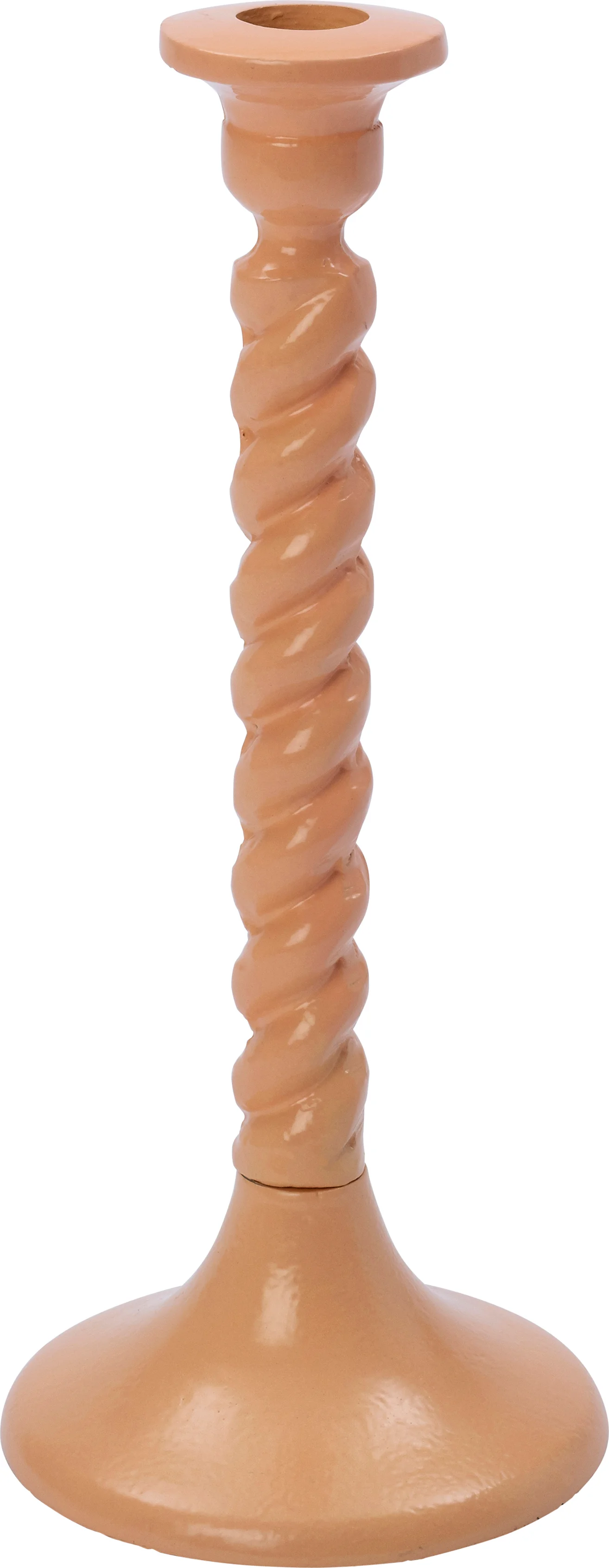 Intratuin kandelaar Ray oranje D 10,5 H 25,5 cm