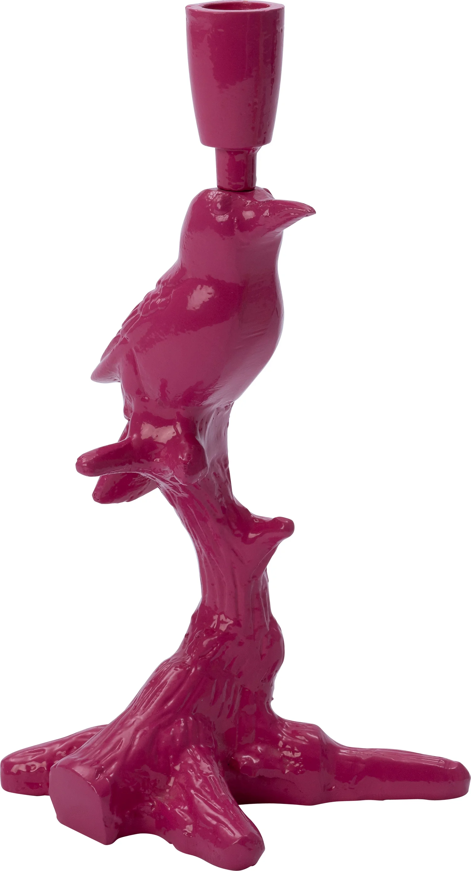 Intratuin kandelaar Nik roze 18 x 9 x 29 cm
