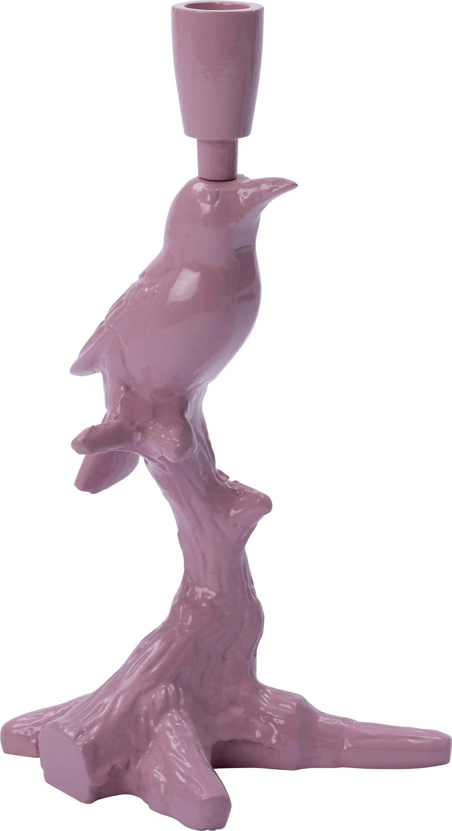 Intratuin kandelaar Nik paars 18 x 9 x 29 cm