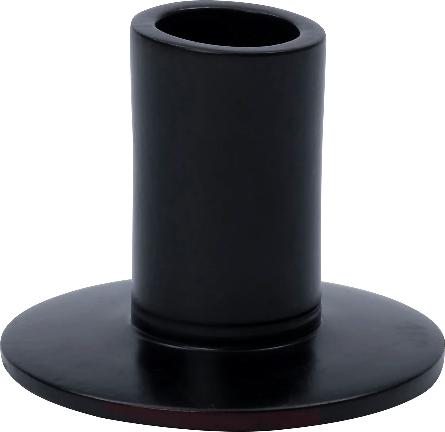 Intratuin kandelaar Claar zwart D 7 H 5,5 cm