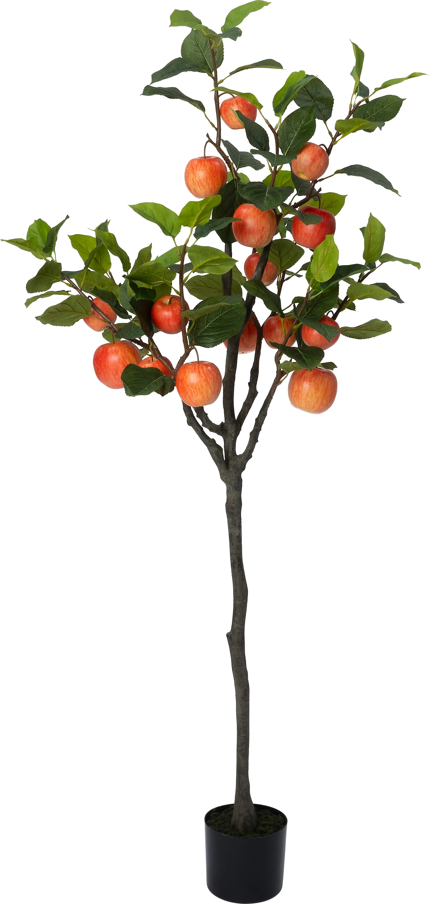 Intratuin kunstplant Appelboom groen, oranje 14,5 x 14,5 x 157 cm