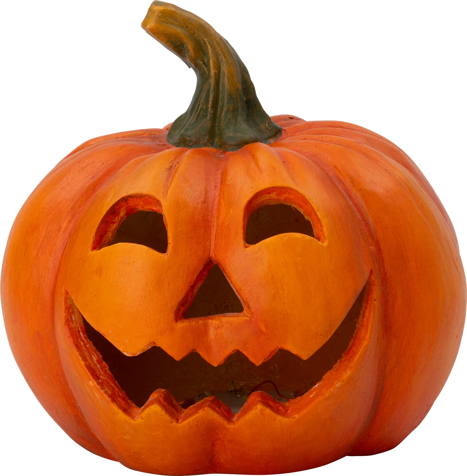 Intratuin halloween decoratie Korvits pompoen oranje 24,2 x 24 x 22,6 cm