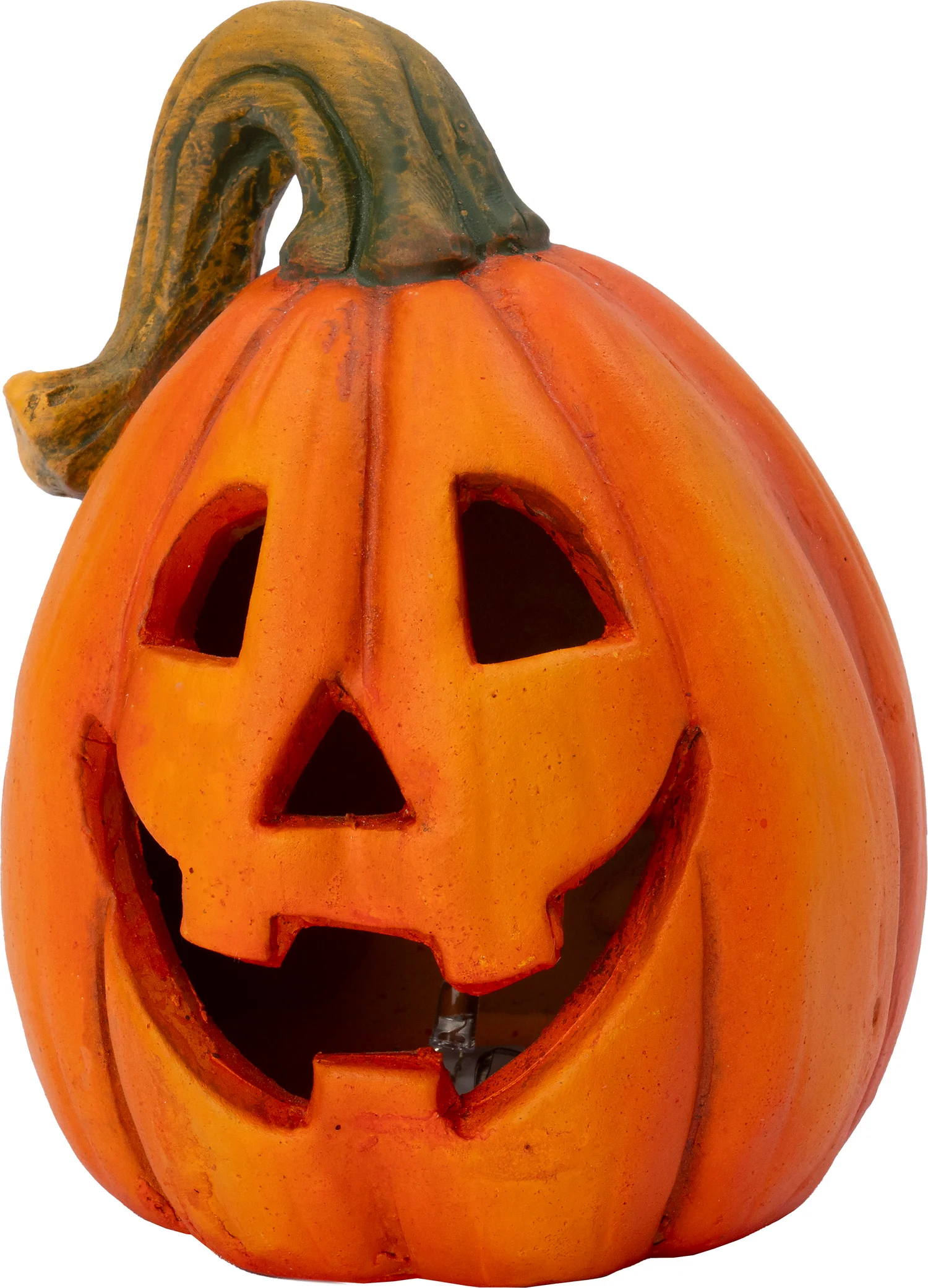 Intratuin halloween decoratie Korvits pompoen oranje 11,2 x 10,8 x 13,8 cm