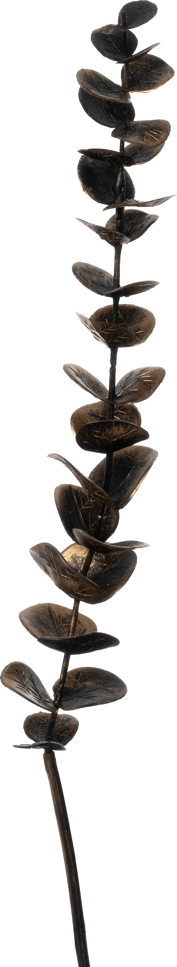 Intratuin kunsttak Eucalyptus zwart goud 58 cm