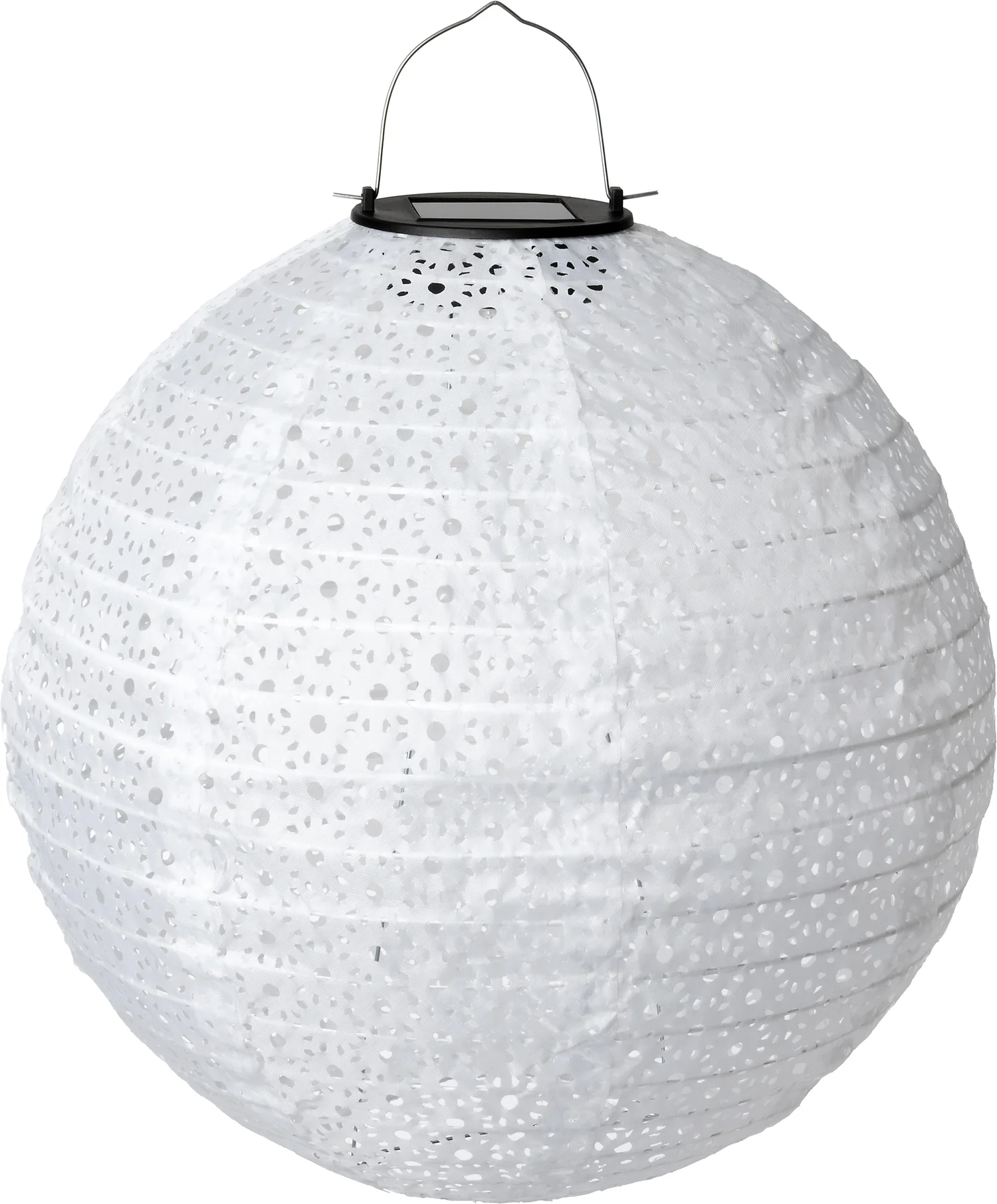 Intratuin lampion Bari wit D 25 H 23 cm