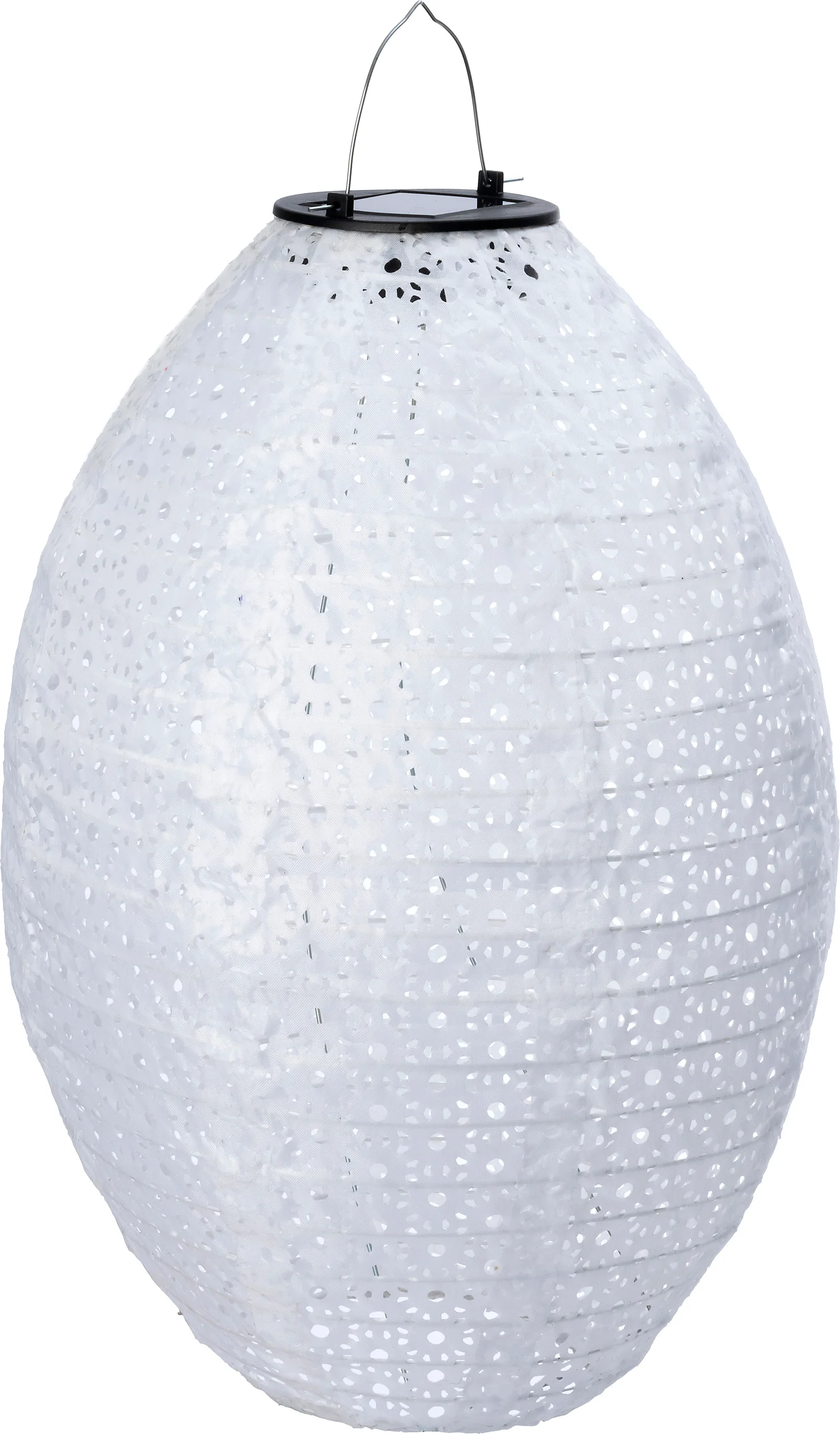 Intratuin lampion Bari wit D 25 H 35 cm