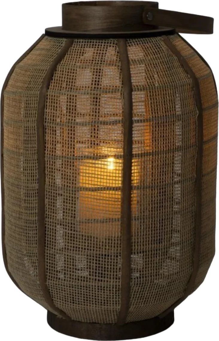 Intratuin lantaarn bruin D 25 H 37,5 cm