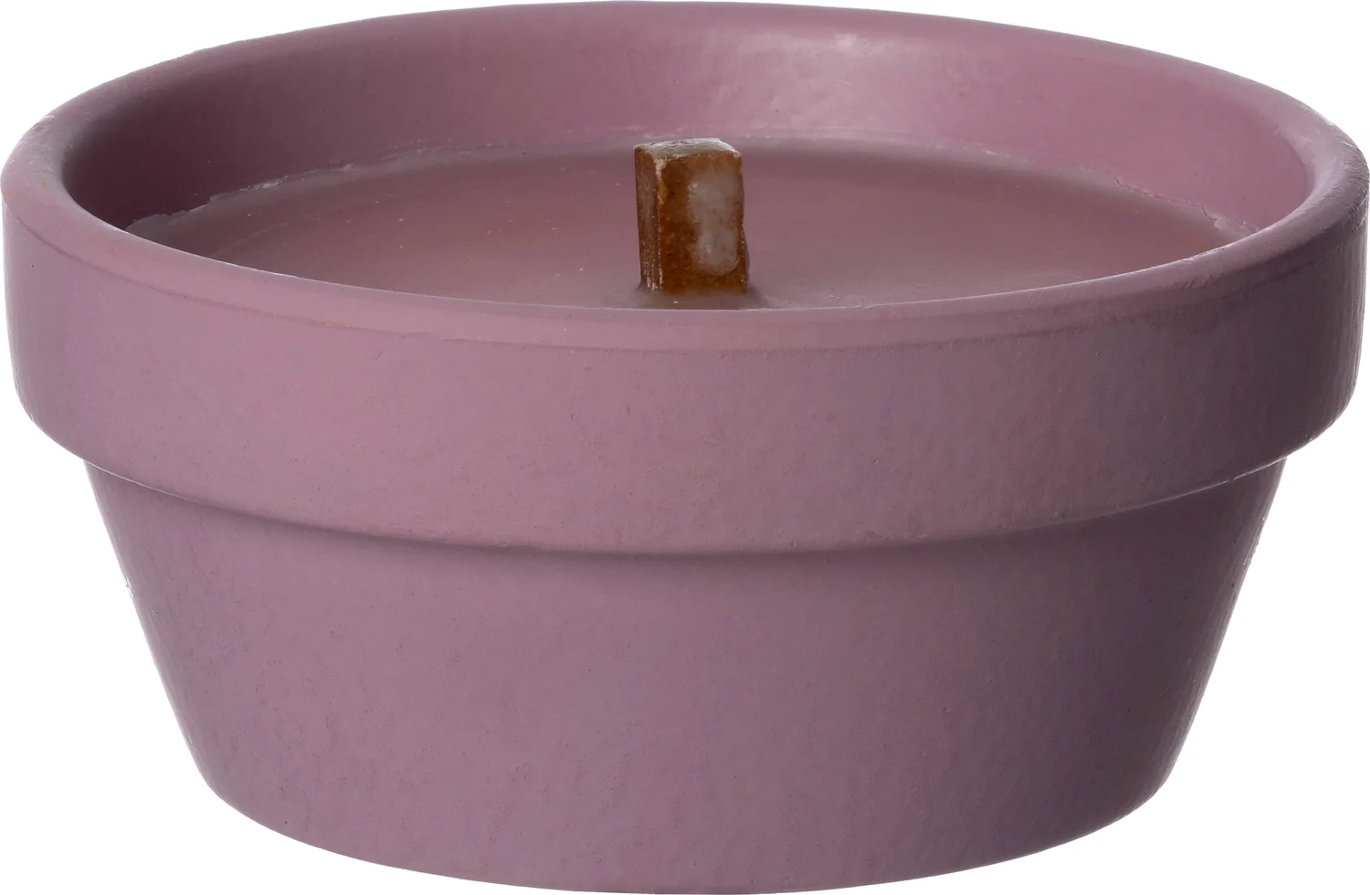 Intratuin kaars in pot Kindra paars 14 uur D 12 H 5,5 cm