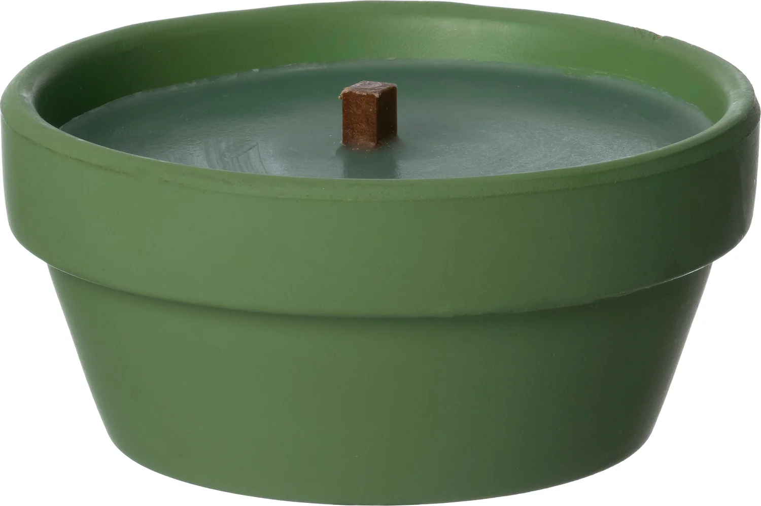 Intratuin kaars in pot Kindra lichtgroen 14 uur D 12 H 5,5 cm