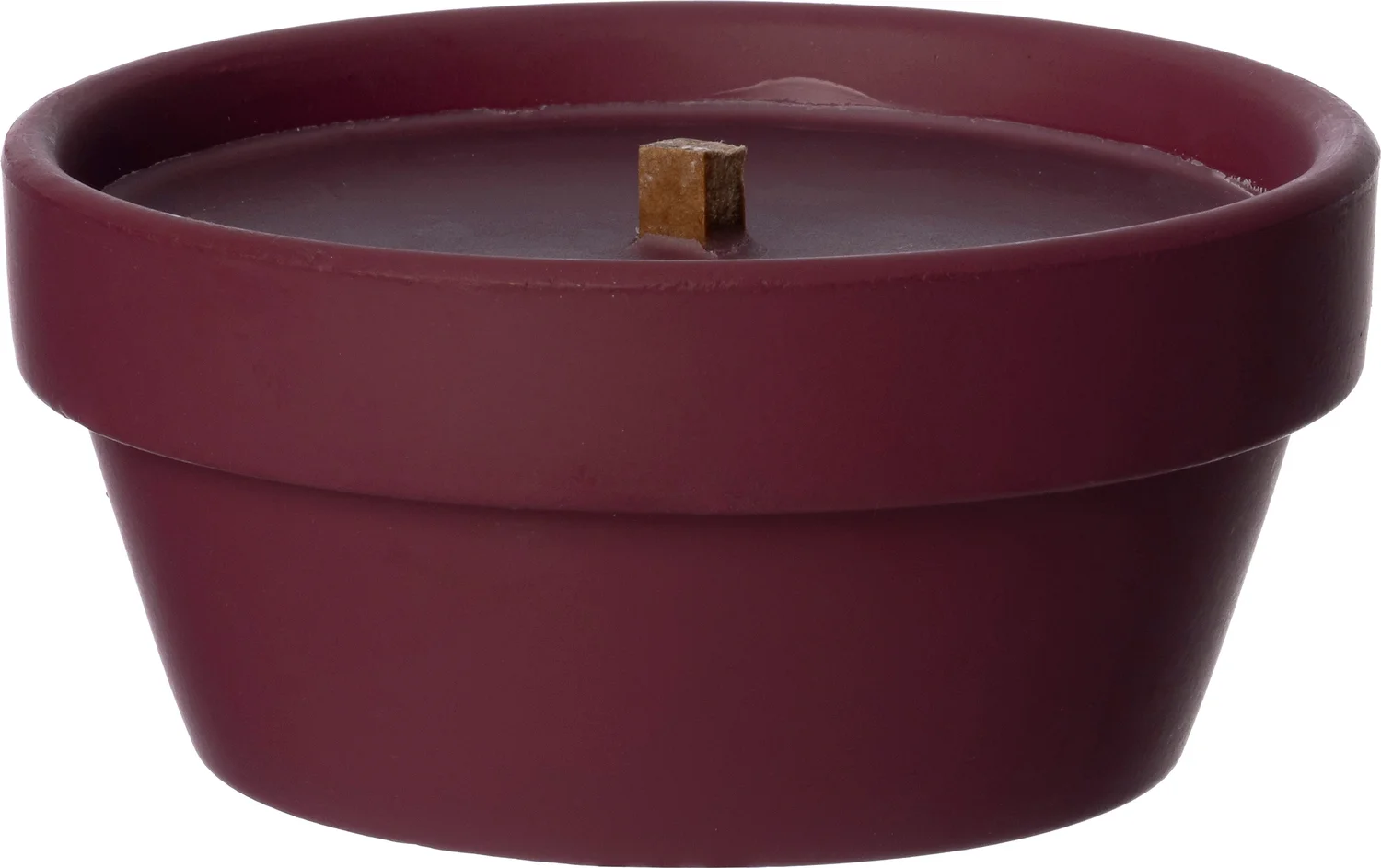Intratuin kaars in pot Kindra rood 14 uur D 12 H 5,5 cm