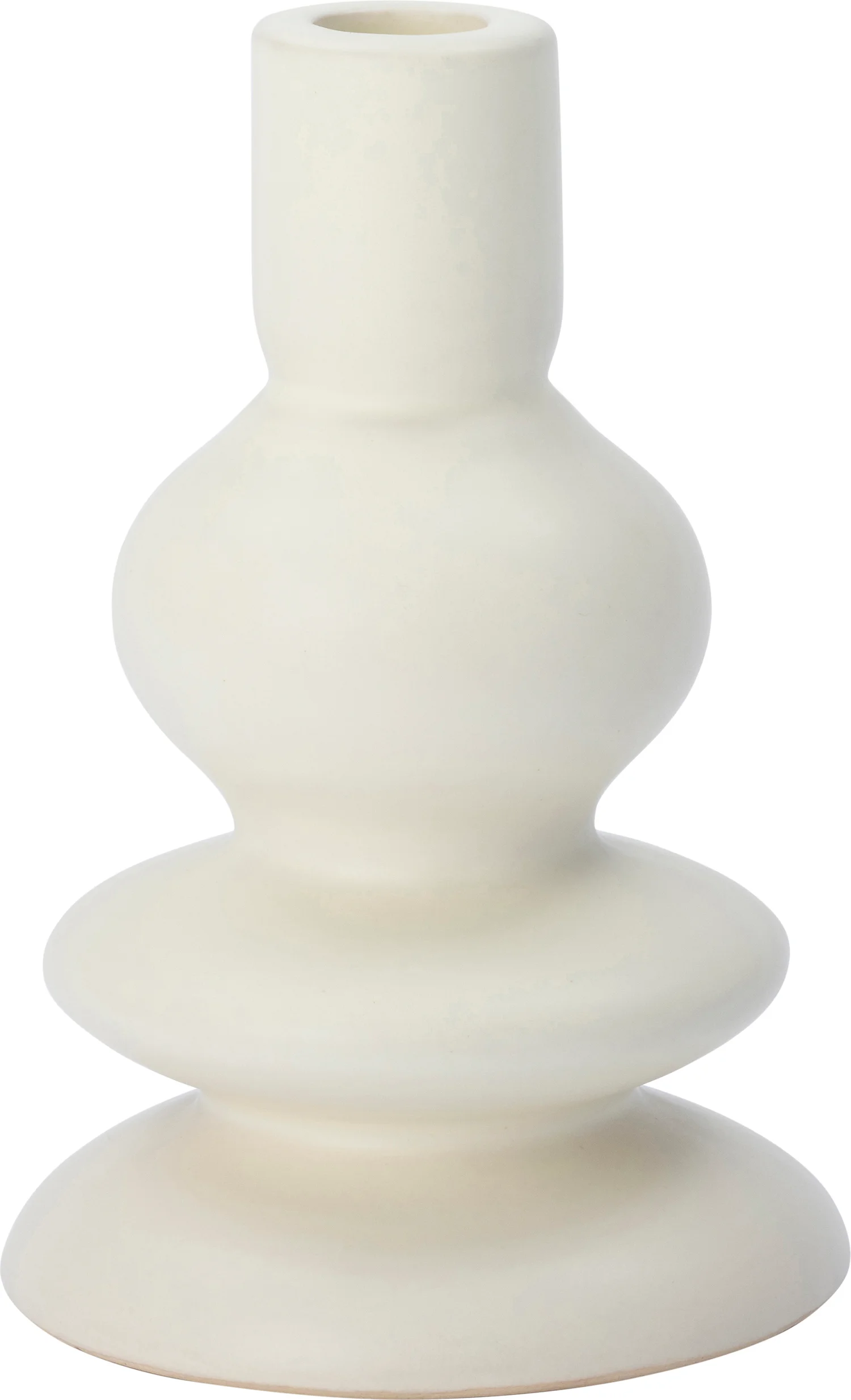 Intratuin kandelaar Alta crème D 10,7 H 16 cm