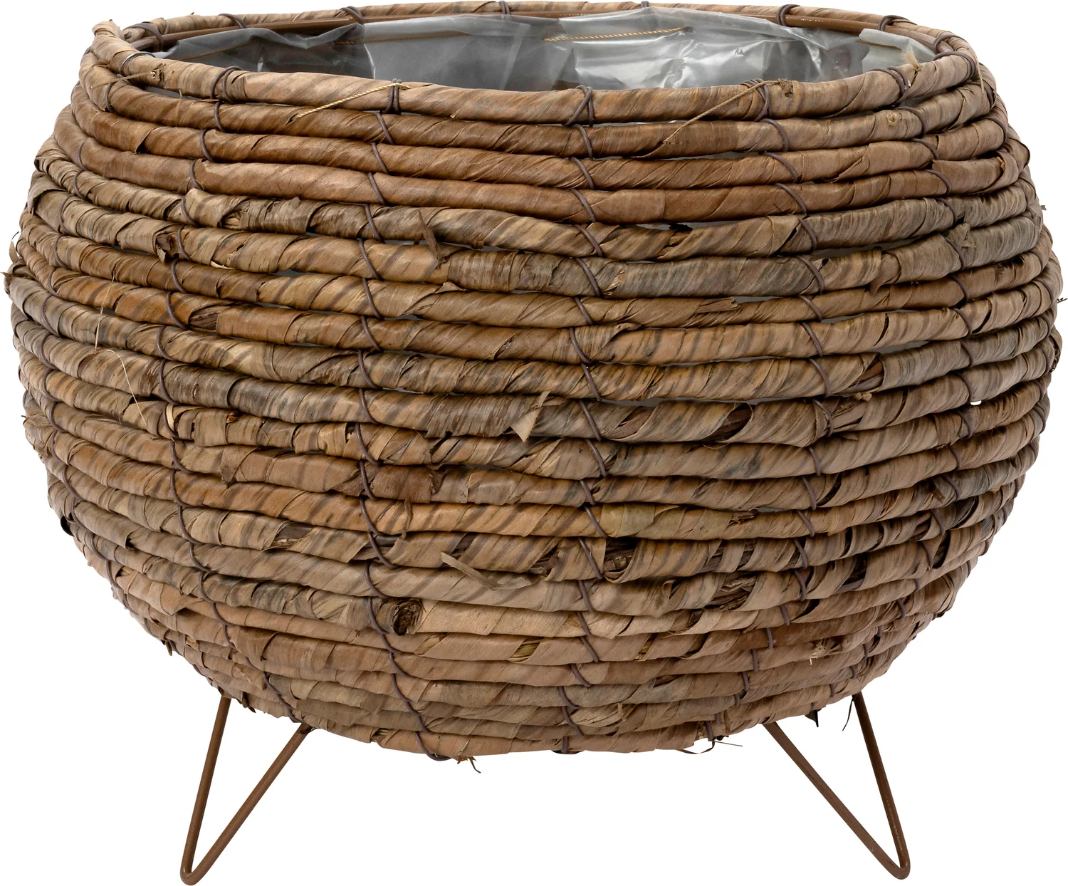 Intratuin plantenmand Kitty naturel D 38 H 27 cm