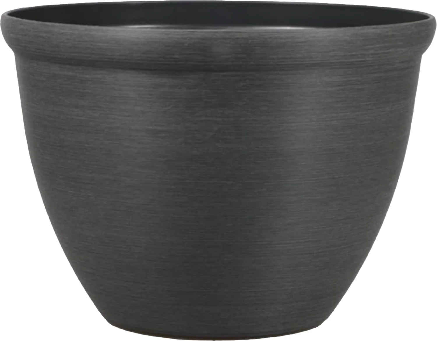Intratuin bloempot Abel antraciet D 35 H 29 cm