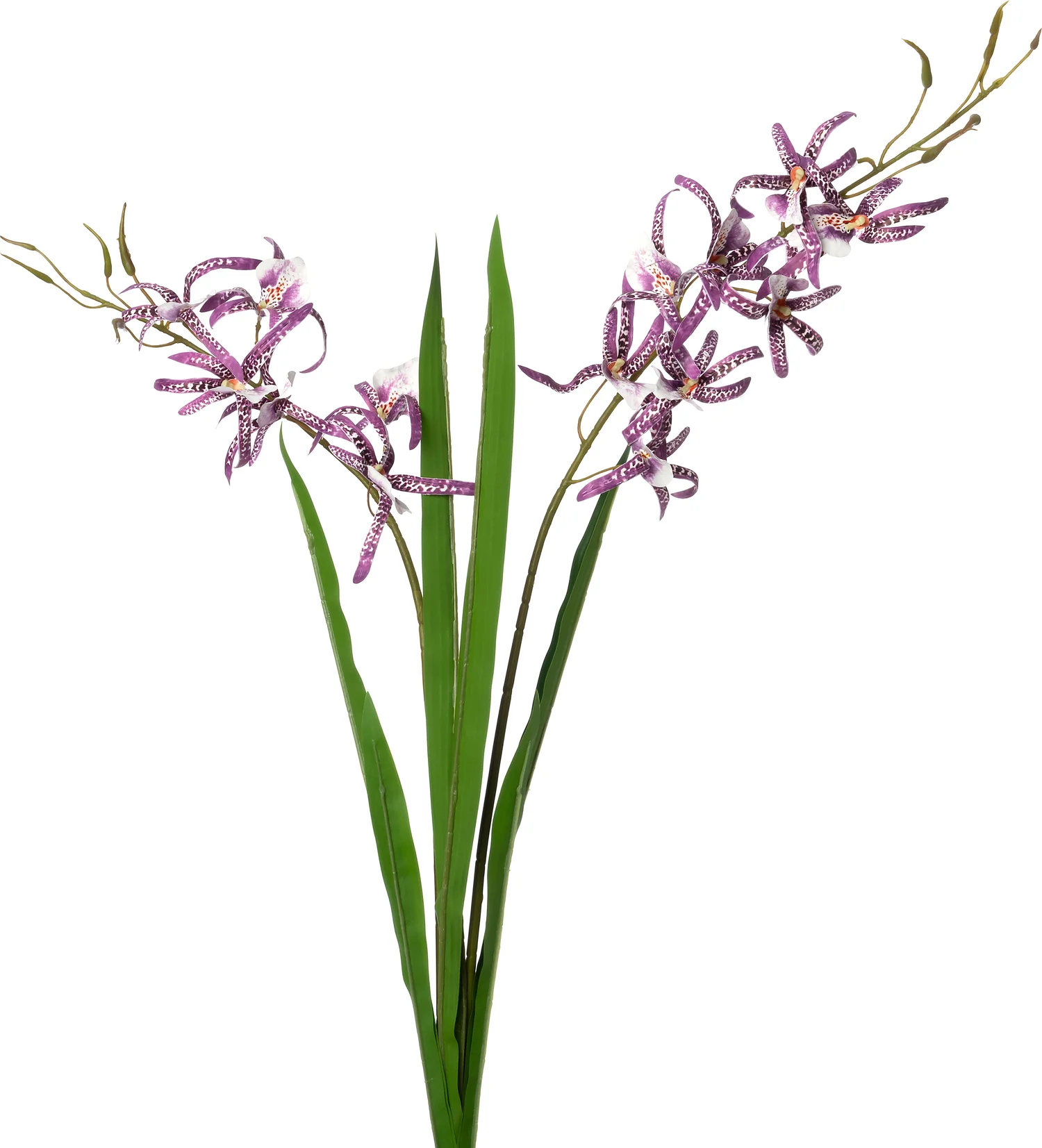 Intratuin kunstplant Cambria-orchidee paars 10 x 10 x 83 cm
