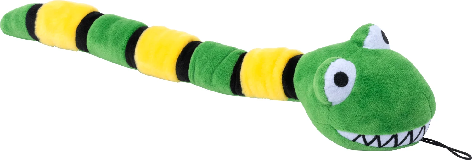Intratuin knuffel slang groen 49,5 x 10 x 9 cm