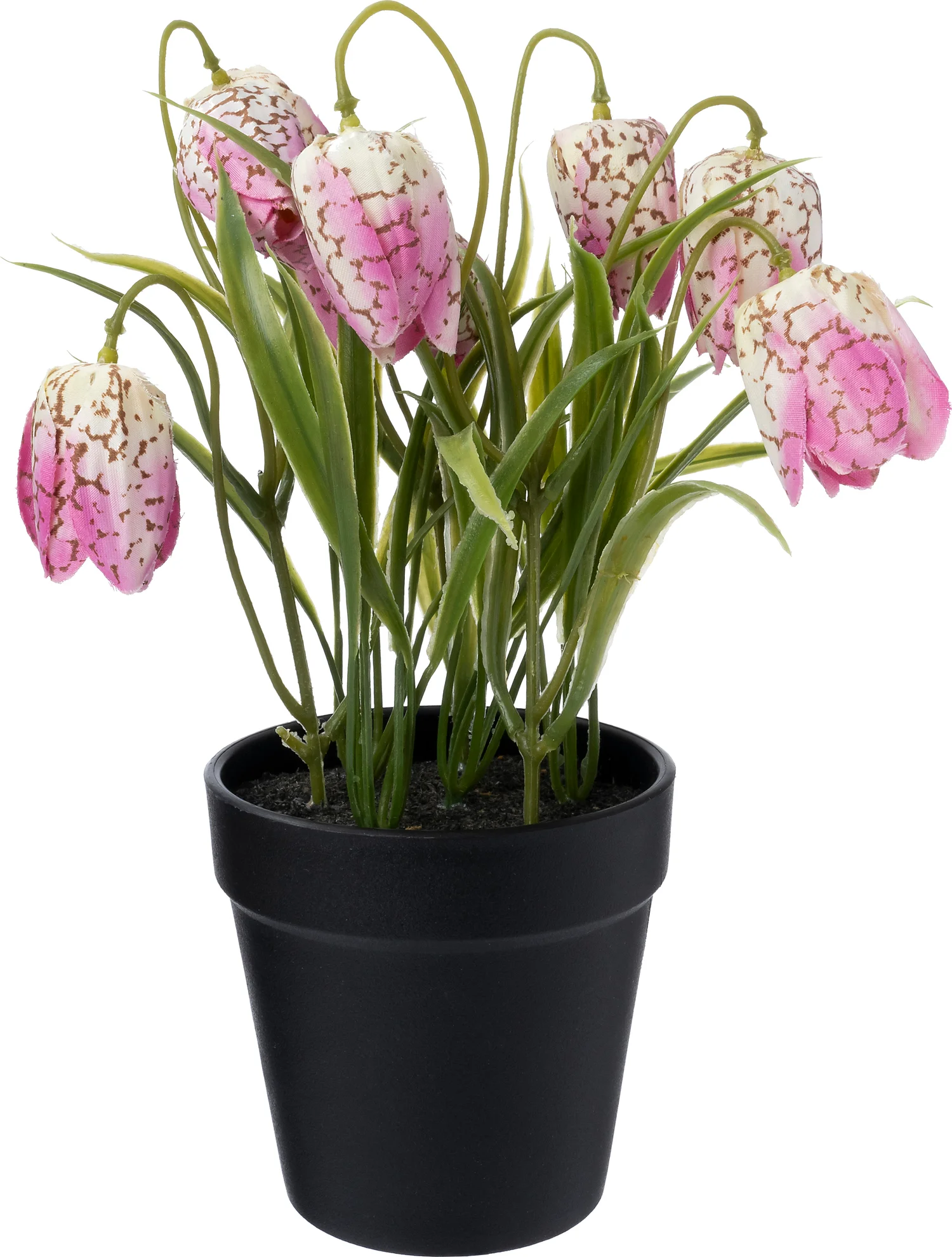 Intratuin kunstplant Kievitsbloem roze 9 x 9 x 22 cm