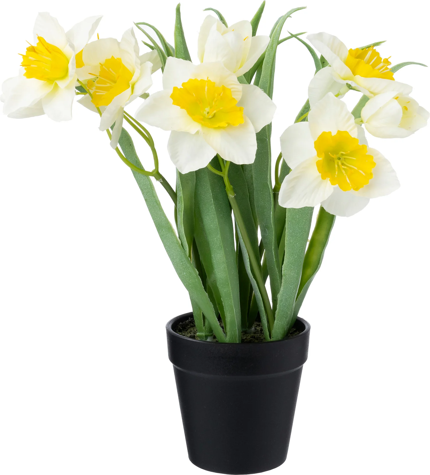 Intratuin kunstplant Narcis geel 9 x 9 x 28 cm