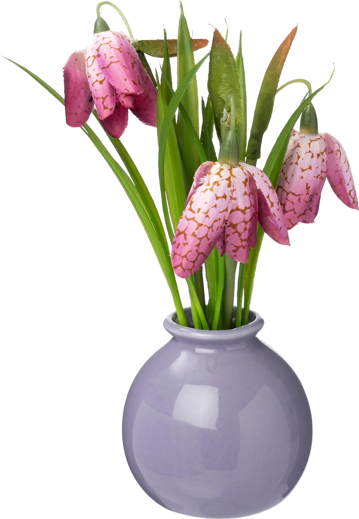 Intratuin kunstplant Kievitsbloem roze 7 x 7 x 18 cm