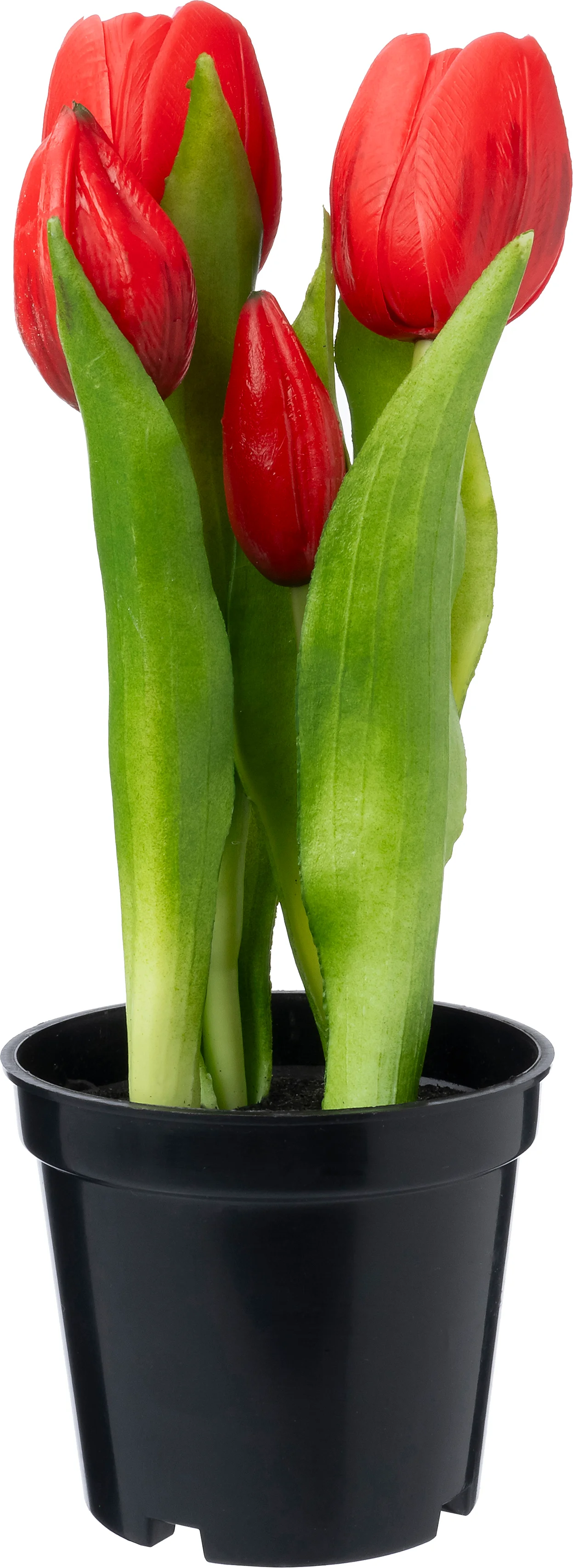 Intratuin kunstplant Tulp rood 8 x 8 x 24 cm