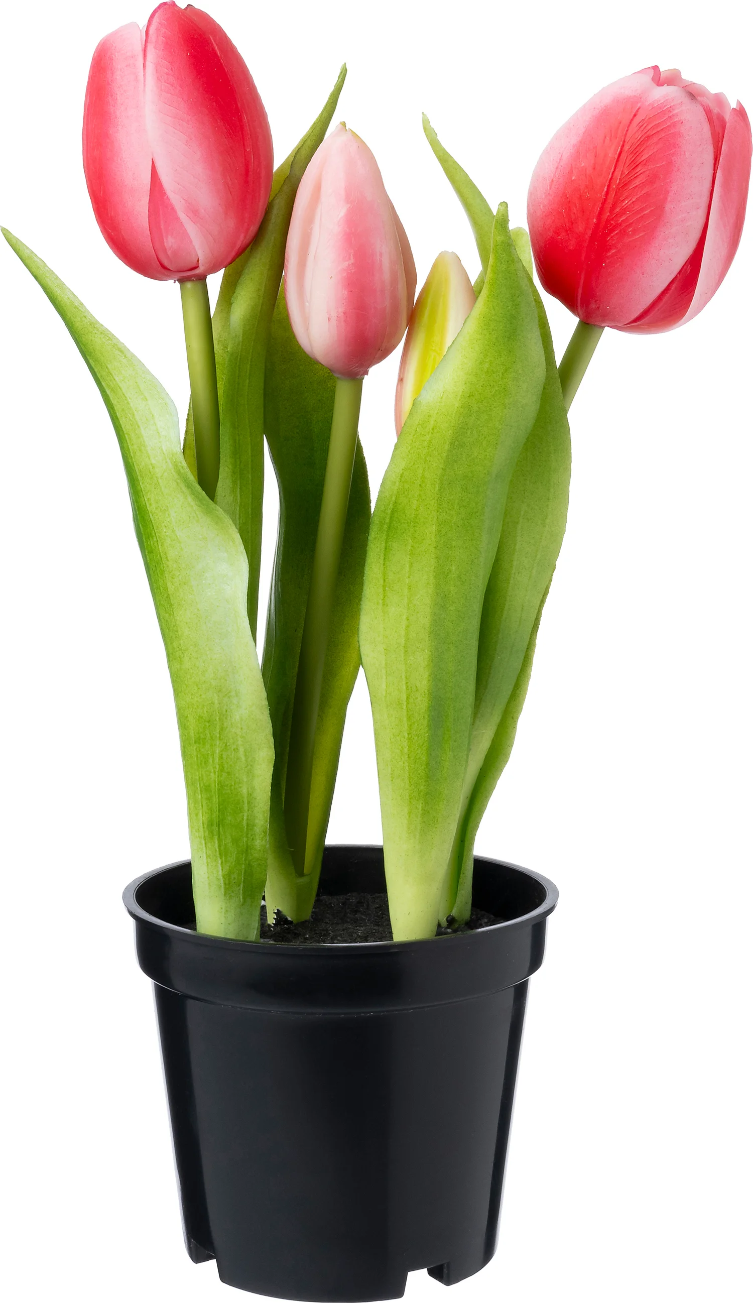 Intratuin kunstplant Tulp roze 8 x 8 x 24 cm
