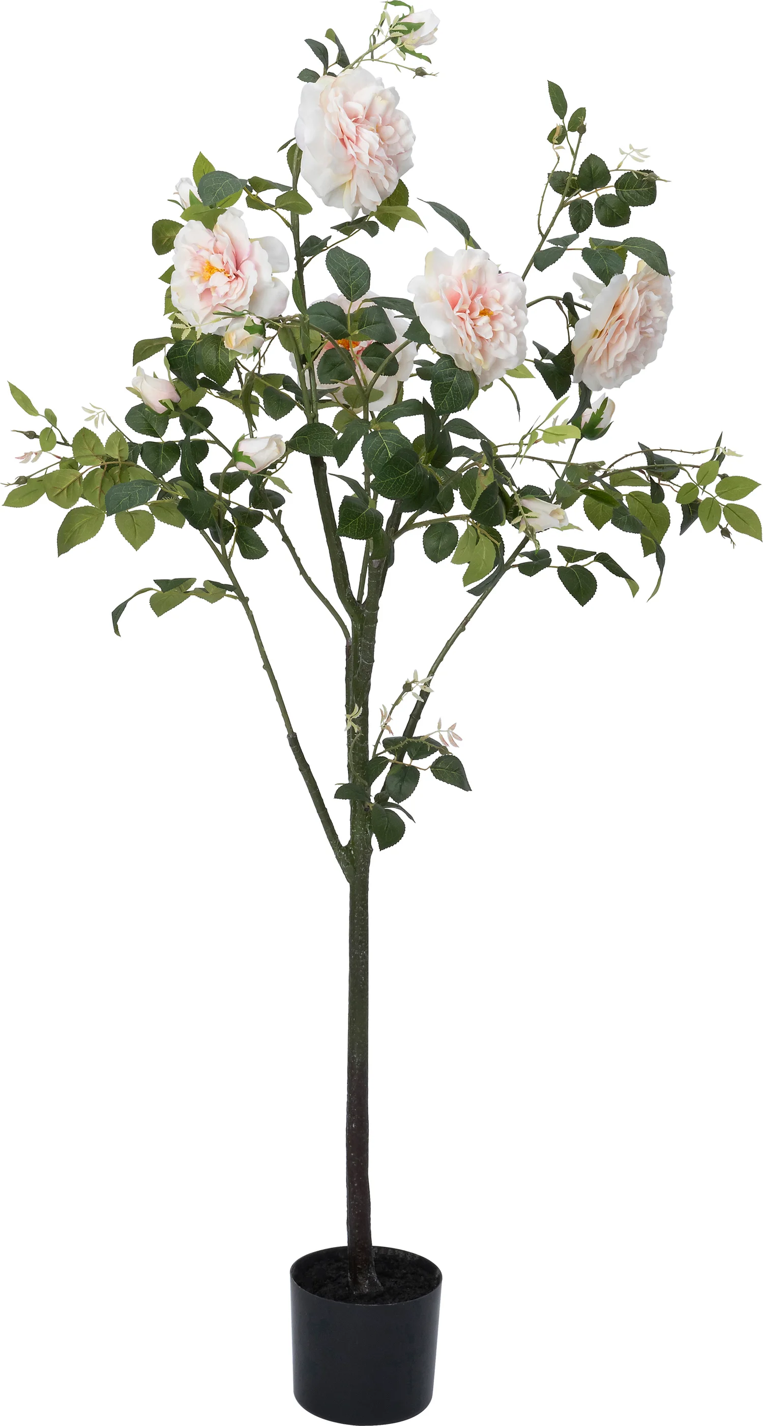 Intratuin kunstplant Roos donker roze 17 x 17 x 155 cm