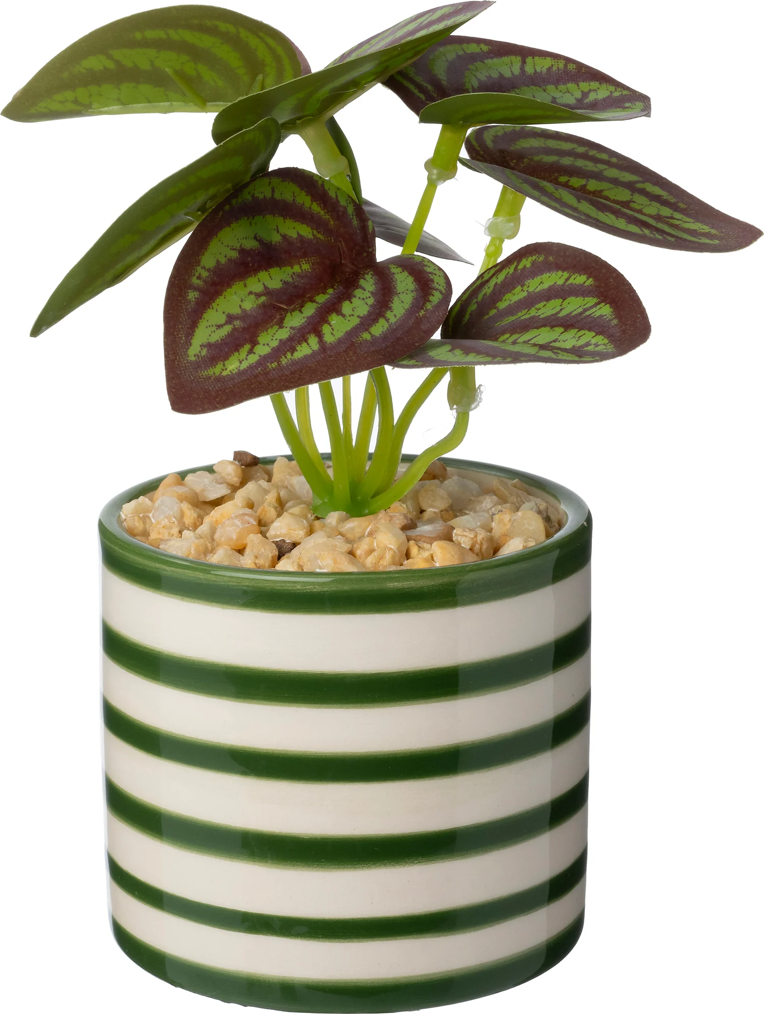 Intratuin kunstplant Mini Peperomia 10 x 7 x 13 cm