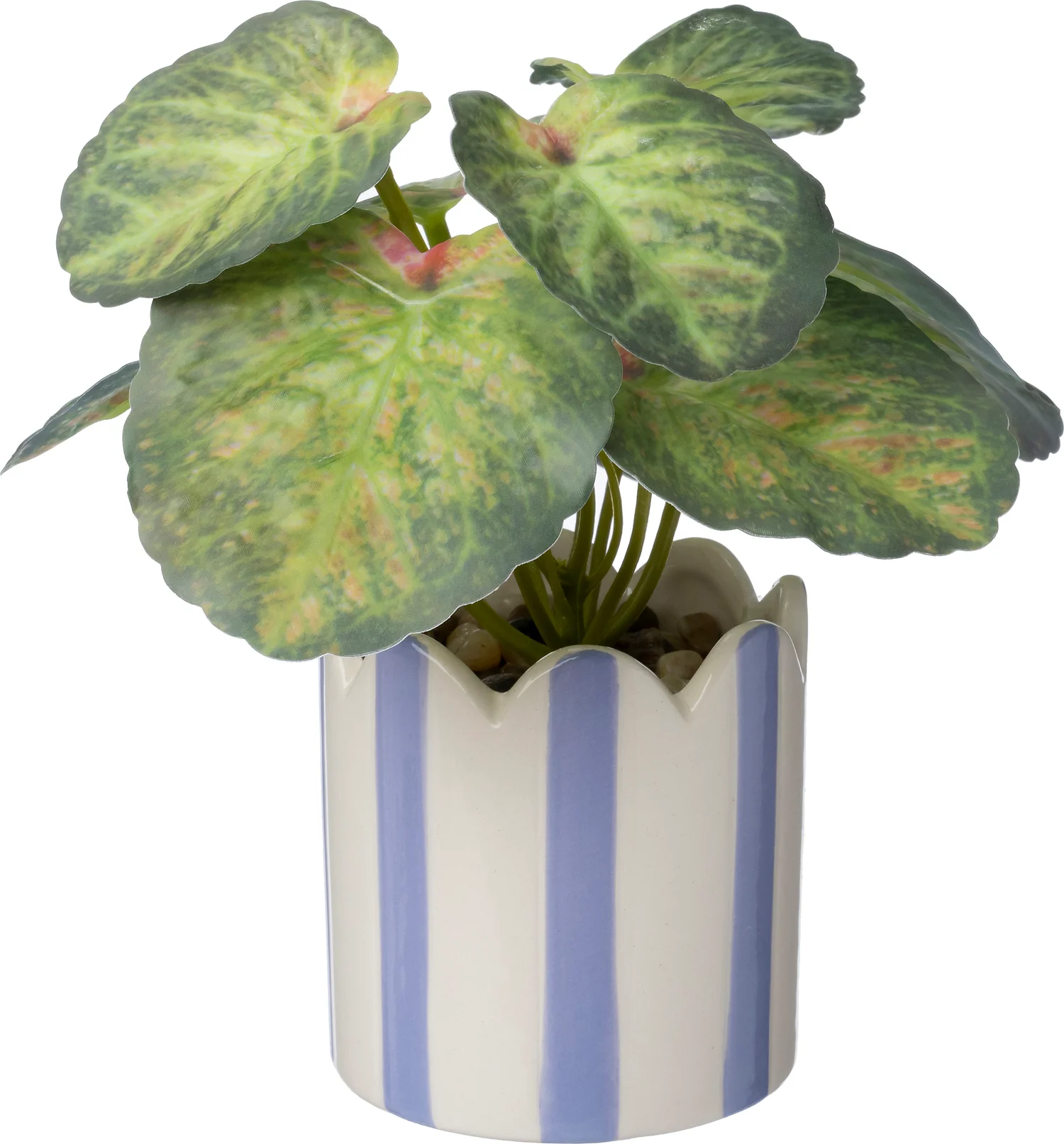 Intratuin kunstplant Pijlplant paars 16 x 15 x 16 cm
