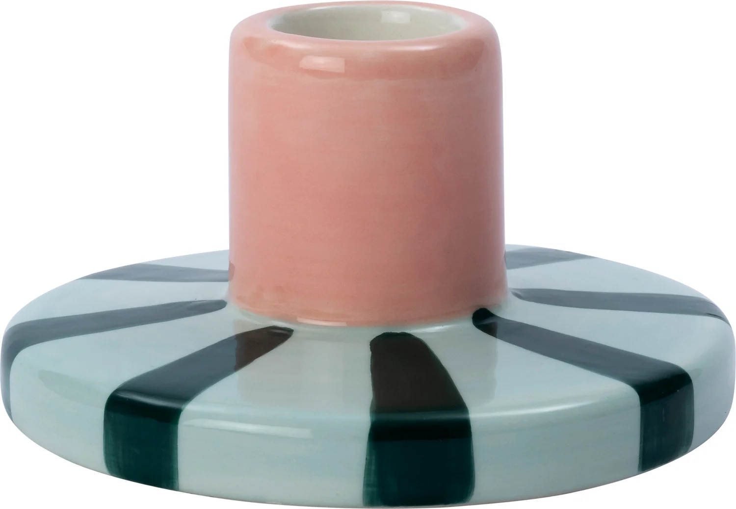 Intratuin kandelaar Julan roze D 9 H 5 cm