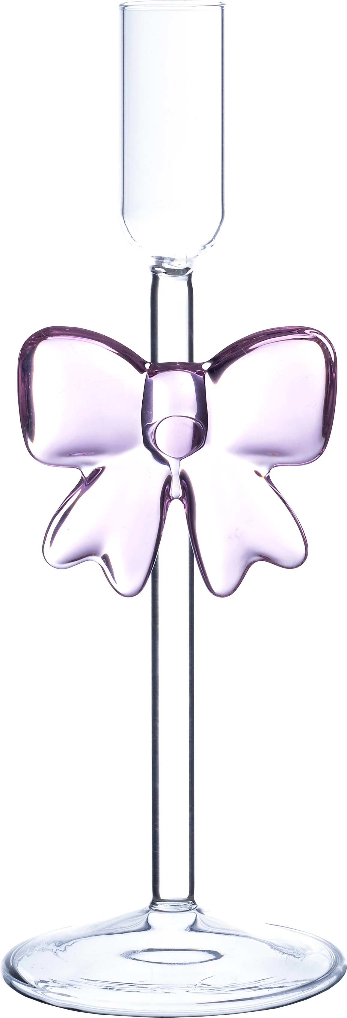 Intratuin kandelaar Abel roze D 8 H 23 cm