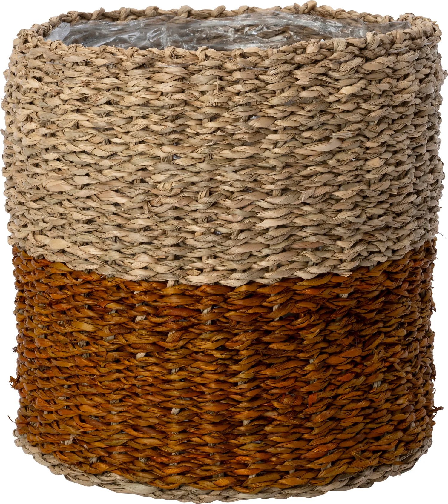 Intratuin plantenmand Ruben duotoon naturel / bruin D 18 H 19 cm