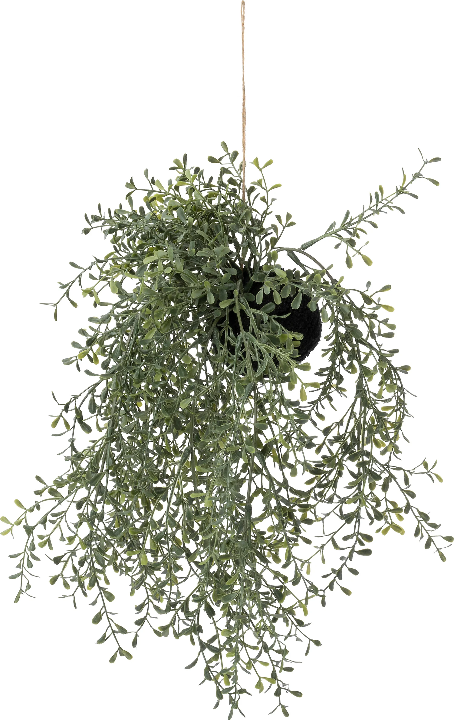 Intratuin kunsthangplant met fijne bladeren groen 15 x 15 x 38 cm