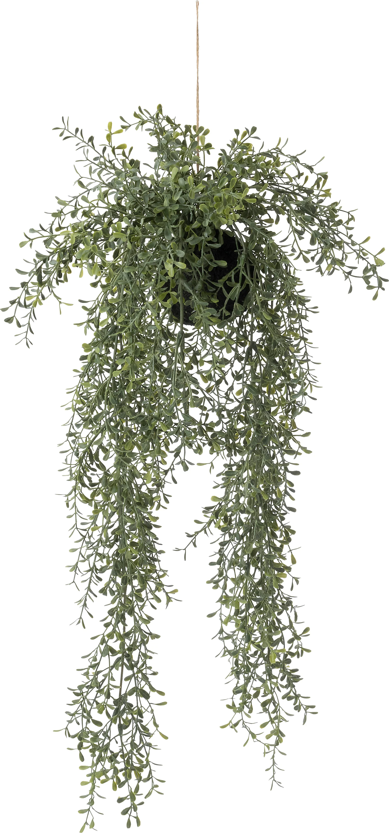 Intratuin kunsthangplant met fijne bladeren groen 30 x 30 x 66 cm