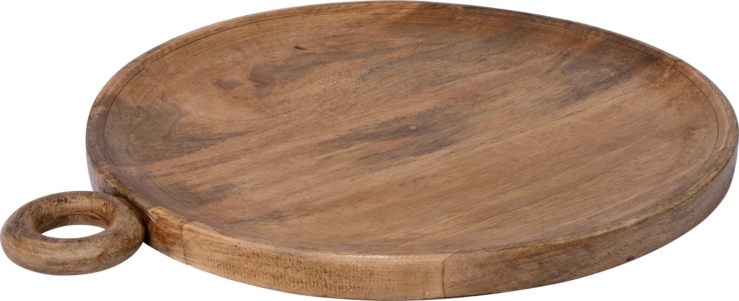 Intratuin decoratiebord Drago naturel 30 x 25 x 2,5 cm