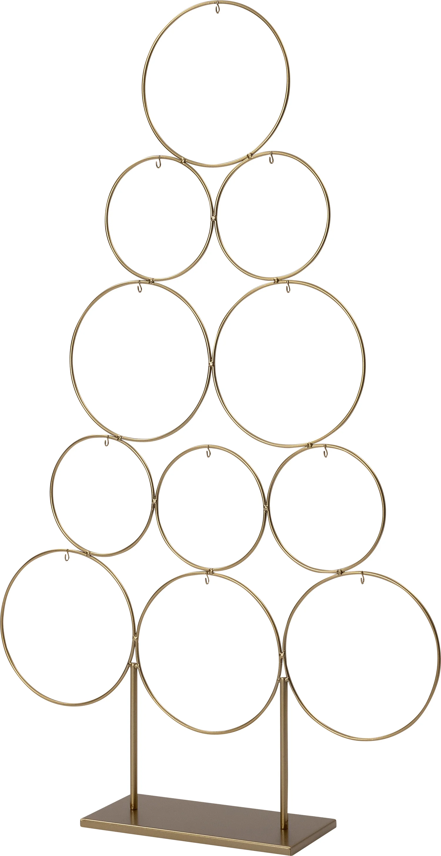 Intratuin kerstbal standaard Gera goud 39 x 12 x 69 cm
