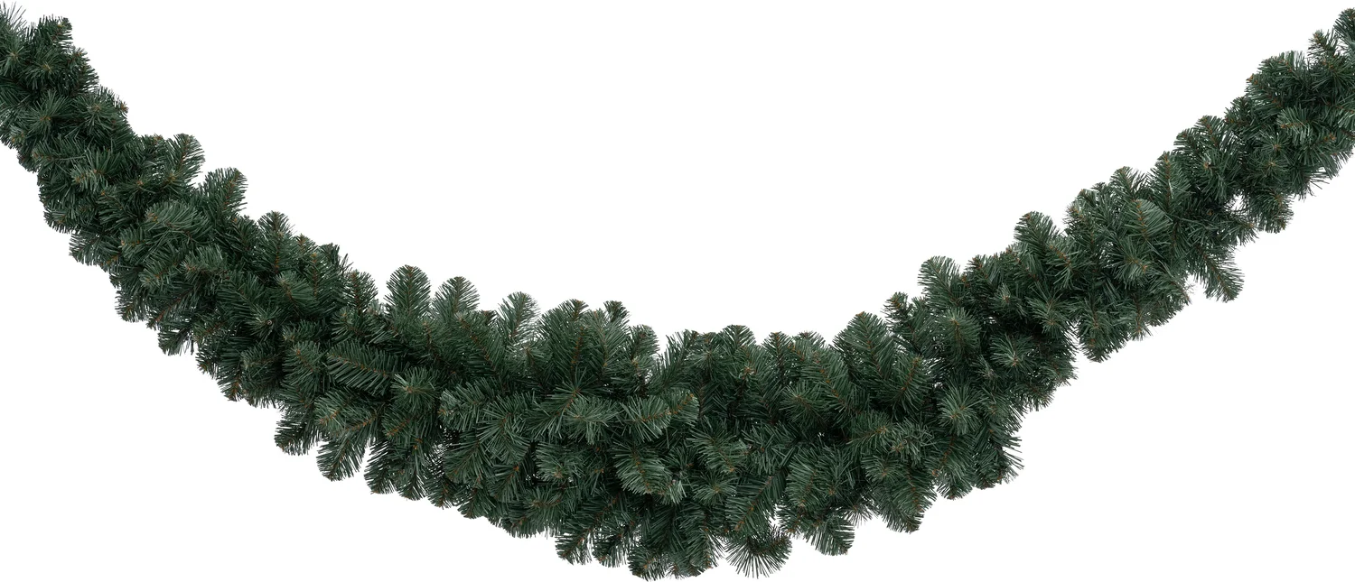 Intratuin guirlande Winterberg blauw met 50 lampjes warm wit 180 cm