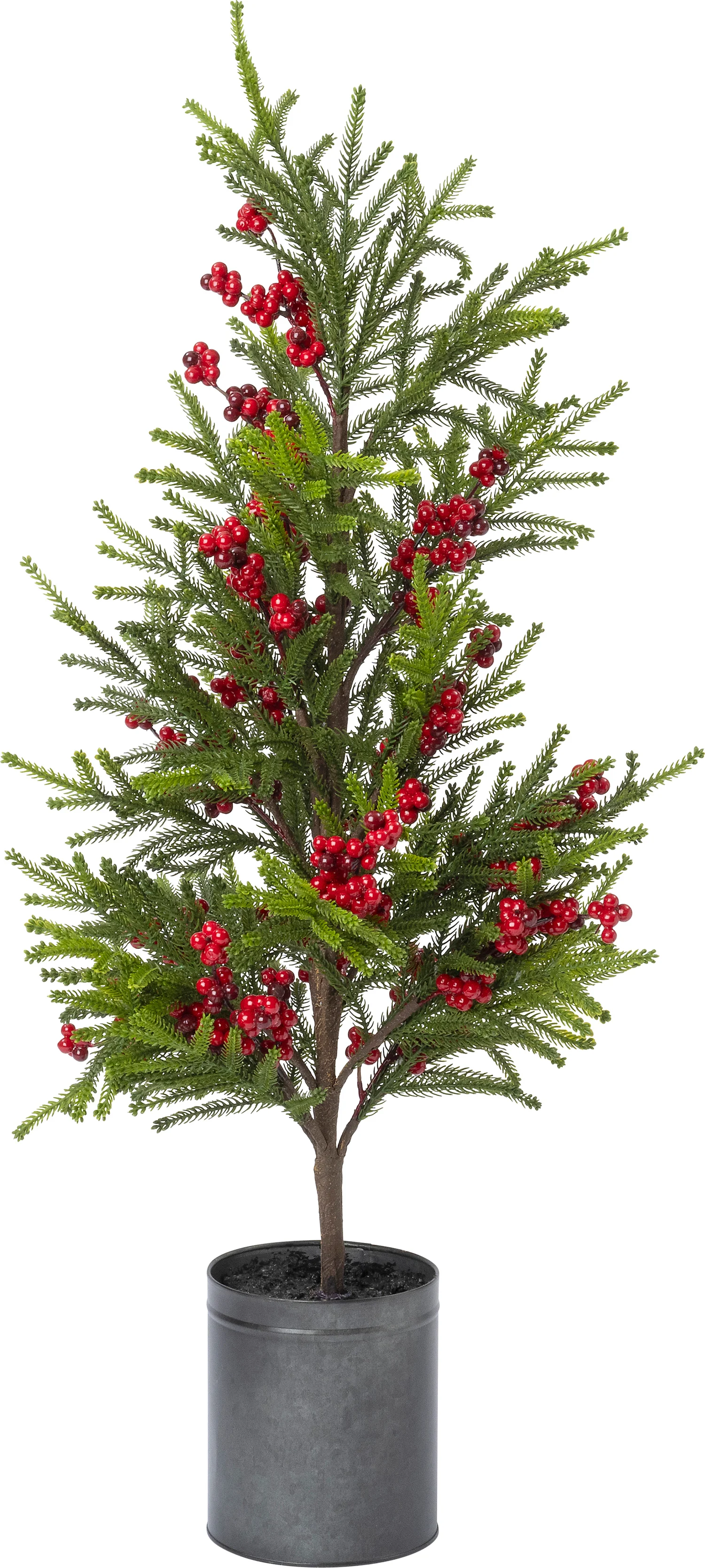 Intratuin kunstkerstboom Redberry met bessen in pot D 32 H 86 cm