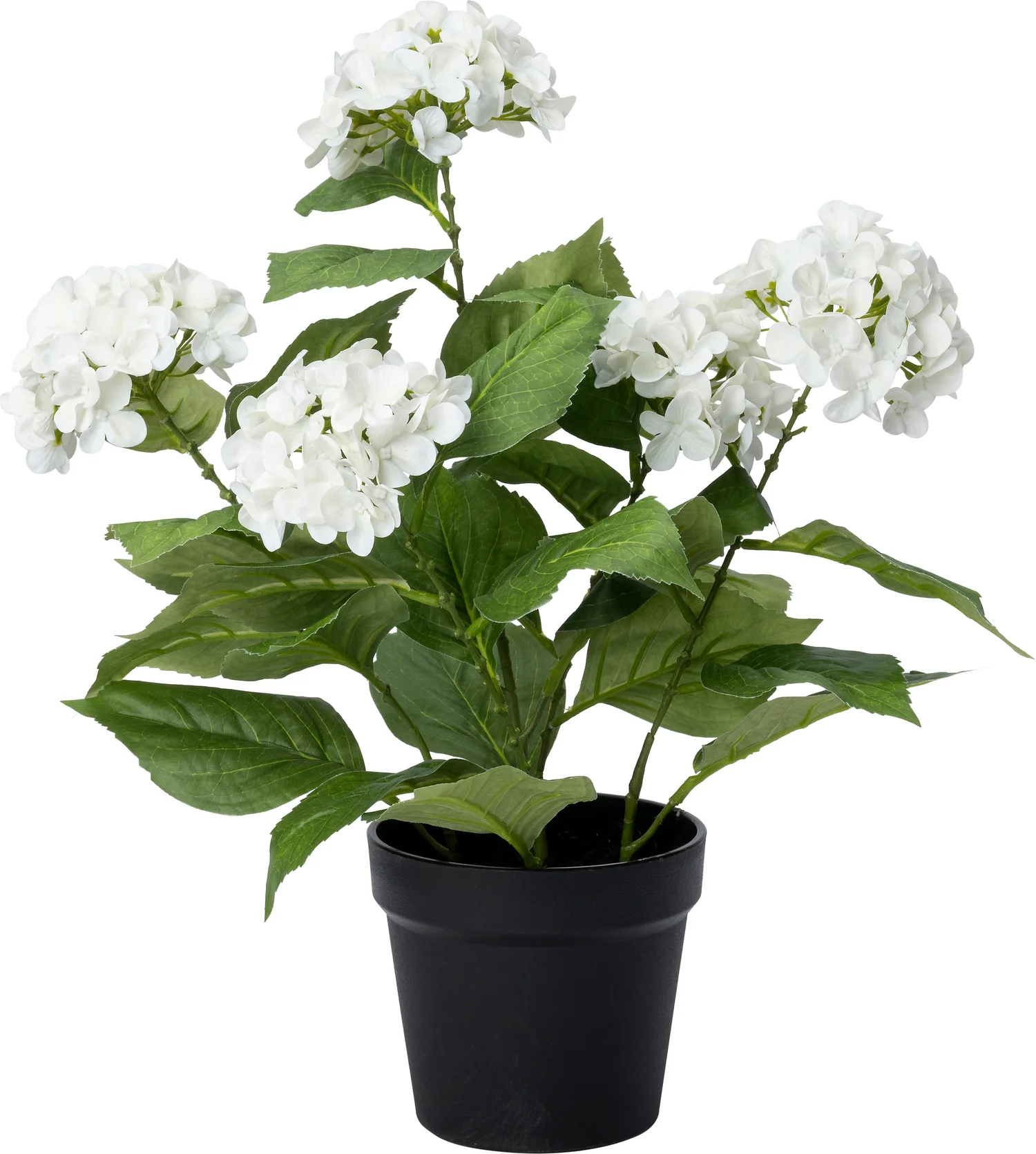 Intratuin kunstplant Hortensia wit D 15 H 50 cm