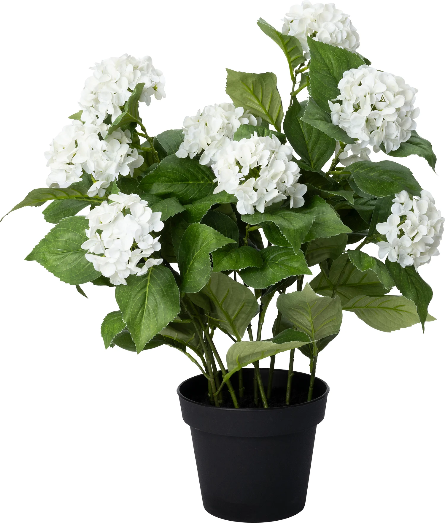 Intratuin kunstplant Hortensia wit D 20 H 68 cm