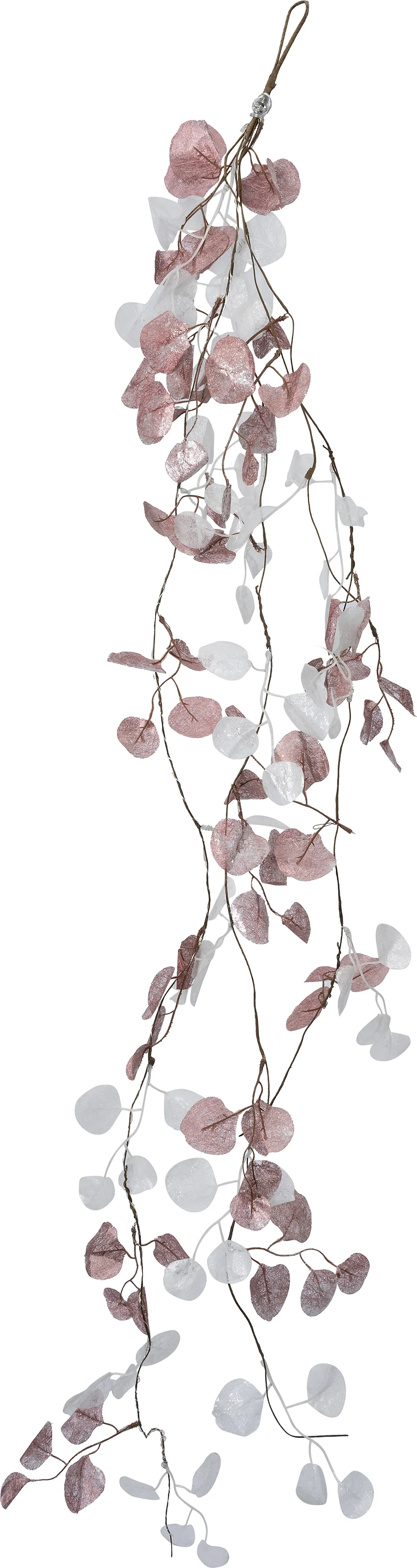 Intratuin guirlande Sora roze met 20 lampjes warm wit 180 cm