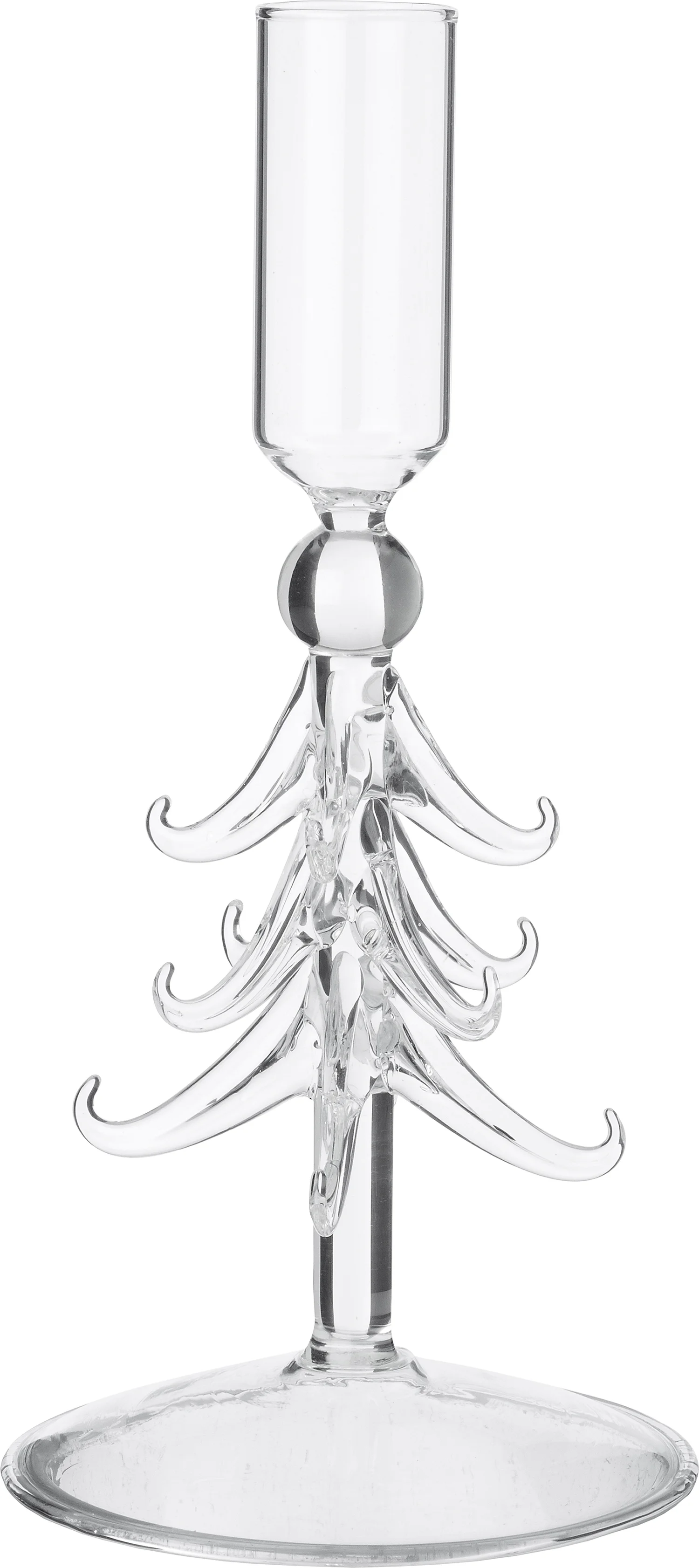 Intratuin kandelaar transparant D 9 H 18,8 cm