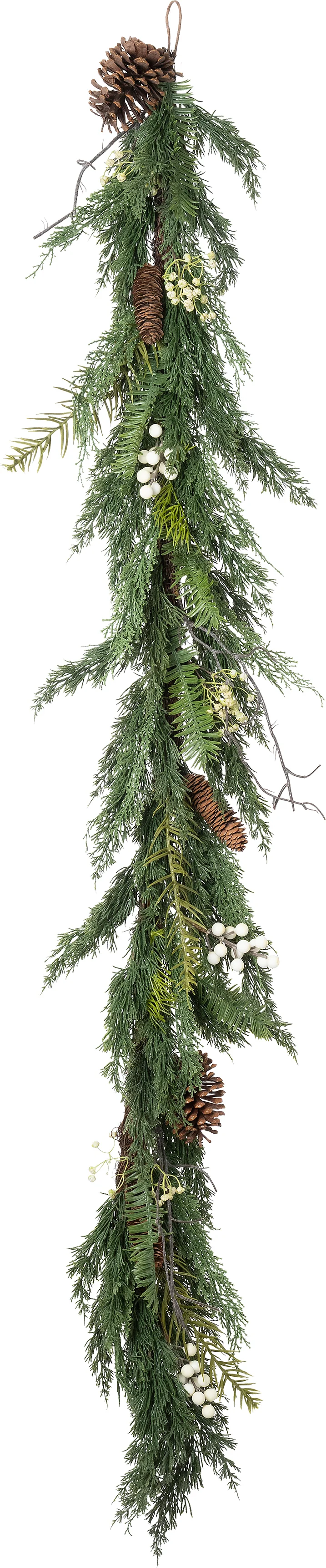 Intratuin guirlande witte bes 172 cm
