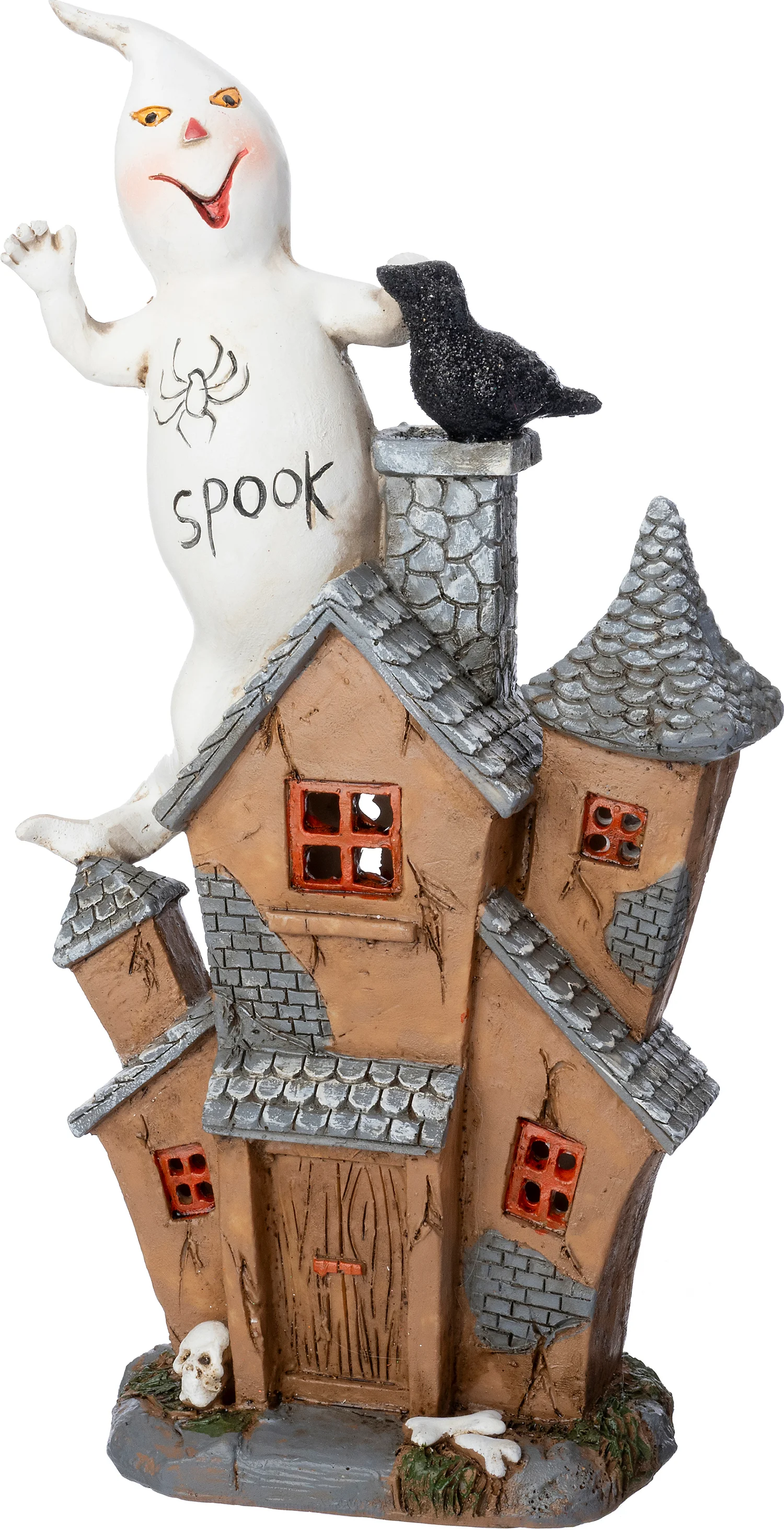 Intratuin halloween miniatuur spookhuis 16 x 9 x 29,5 cm