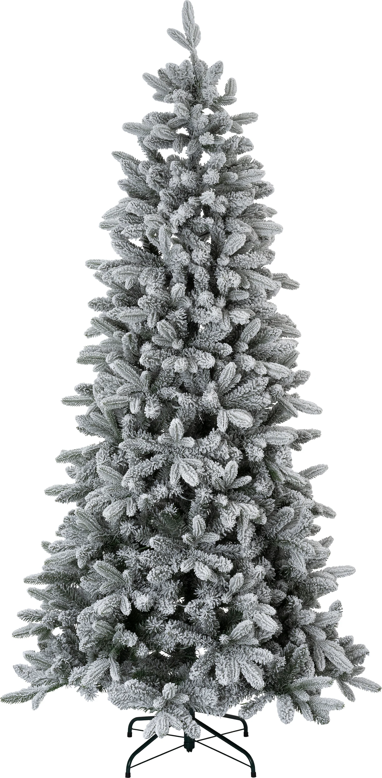 Intratuin kunstkerstboom Helle besneeuwd met 260 lampjes warm wit D 88 H 180 cm