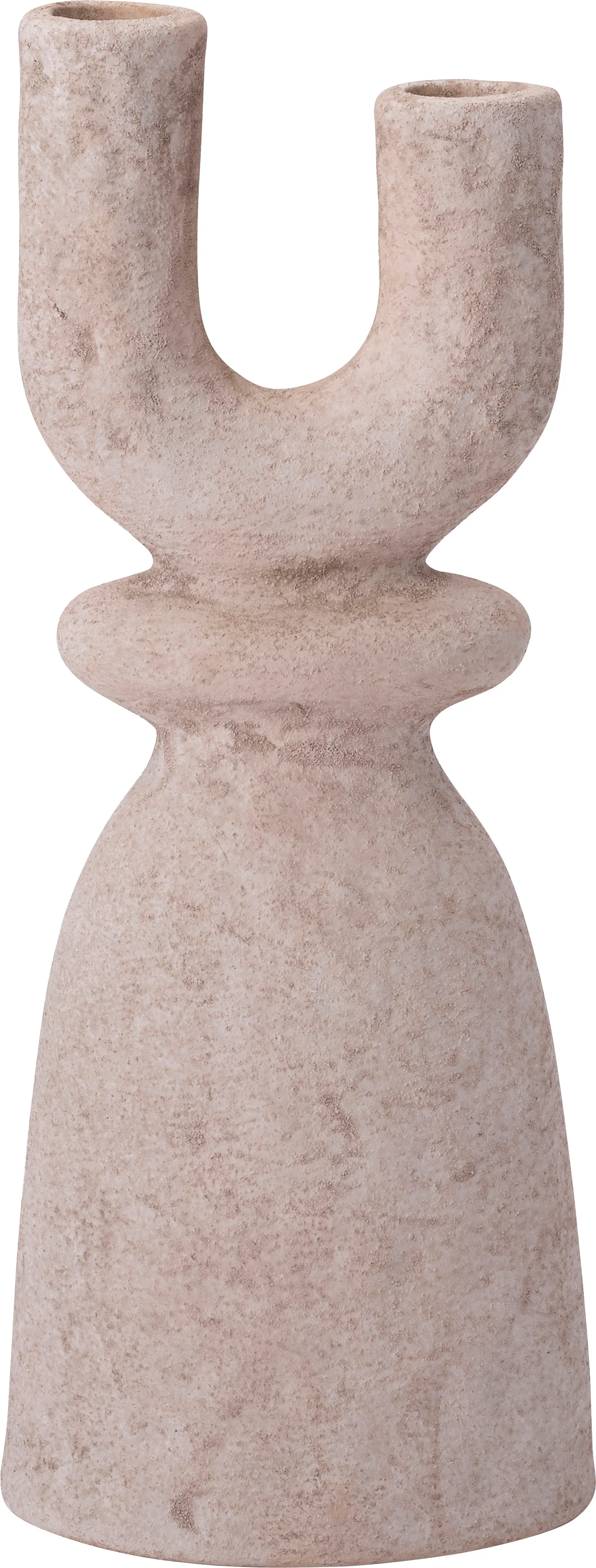 Intratuin kandelaar Nico beige 12 x 8 x 30,5 cm