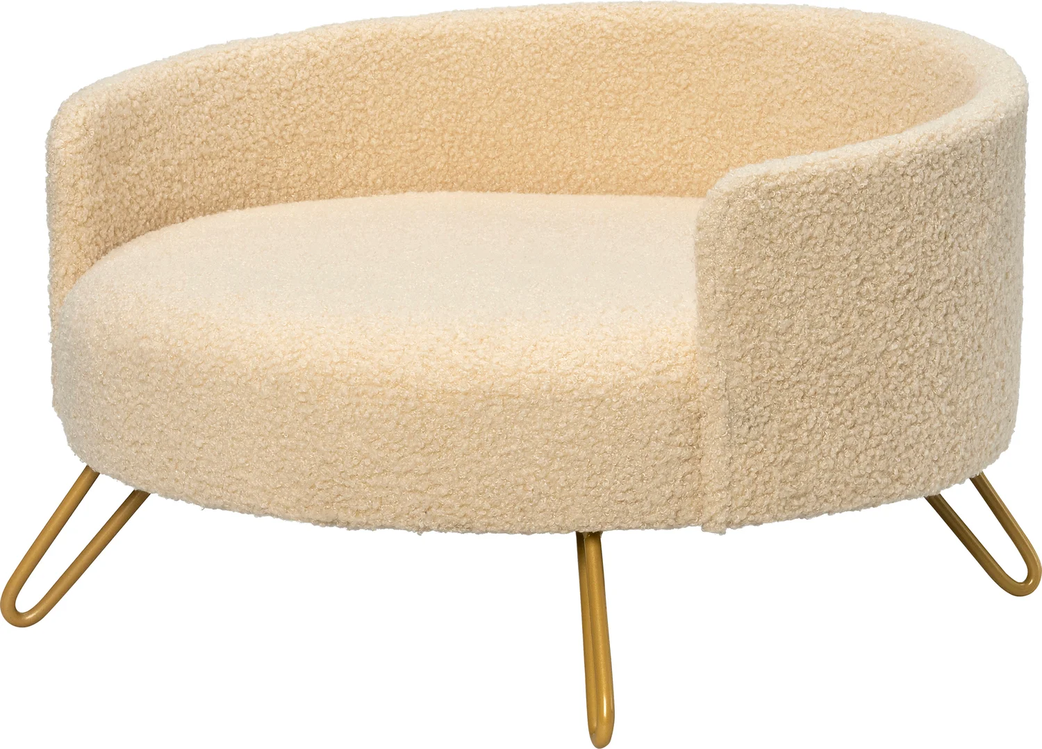 Intratuin honden- en kattenmand Sem beige 51,5 x 50,5 x 30,5 cm