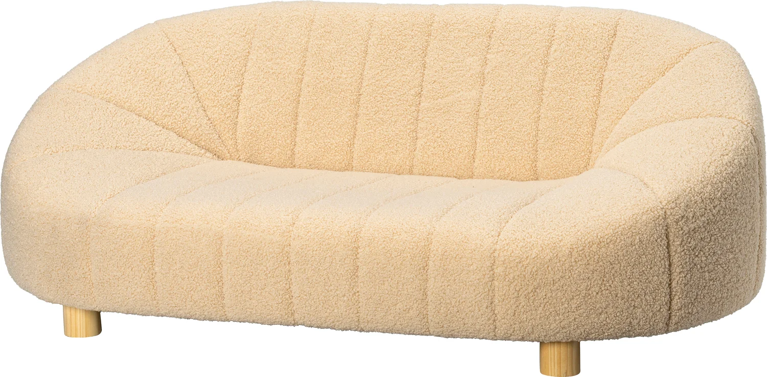 Intratuin honden- en kattenmand Stone beige 104 x 56 x 39 cm
