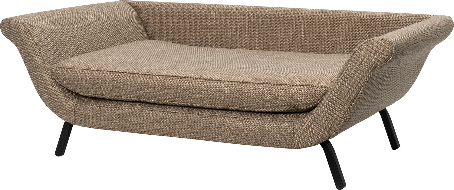 Intratuin honden- en kattenmand Jaylin taupe 63 x 35 x 25 cm