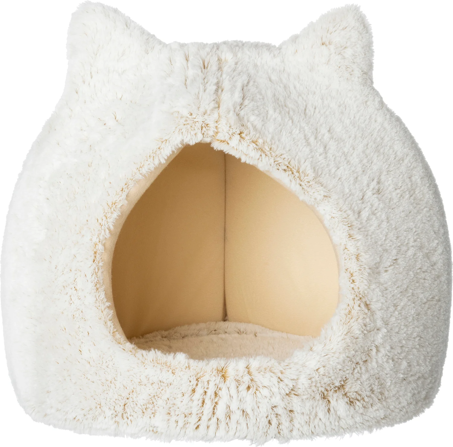Intratuin kattenhuis Kattenkop wit D 43 H 42 cm